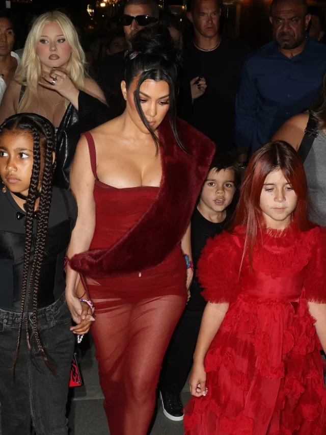 Kardashians arrive in style for Kourtney and Travis Barker’s Italy wedding